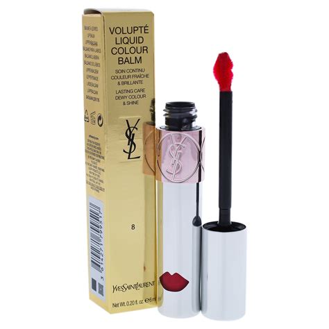 Ysl / Volupte Liquid Color Balm (8) Excite Me Pink 0.20 oz (6 ml)